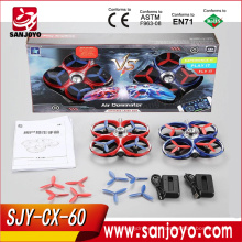 Nueva llegada Cheerson CX-60 2.4G 4CH WiFi Infrarrojos Lucha Drones 3D Flips RC Drone Quadcopter con cámara